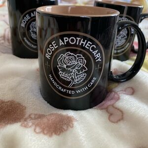 3 Rose apothecary mugs